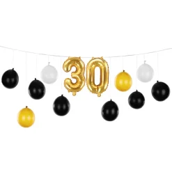 30 Års Ballonguirlande