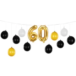 60 Års Ballonguirlande