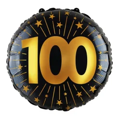 100 Års Golden Celebrations Folieballon