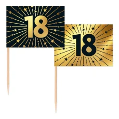 18 Års Golden Celebrations Kagepinde