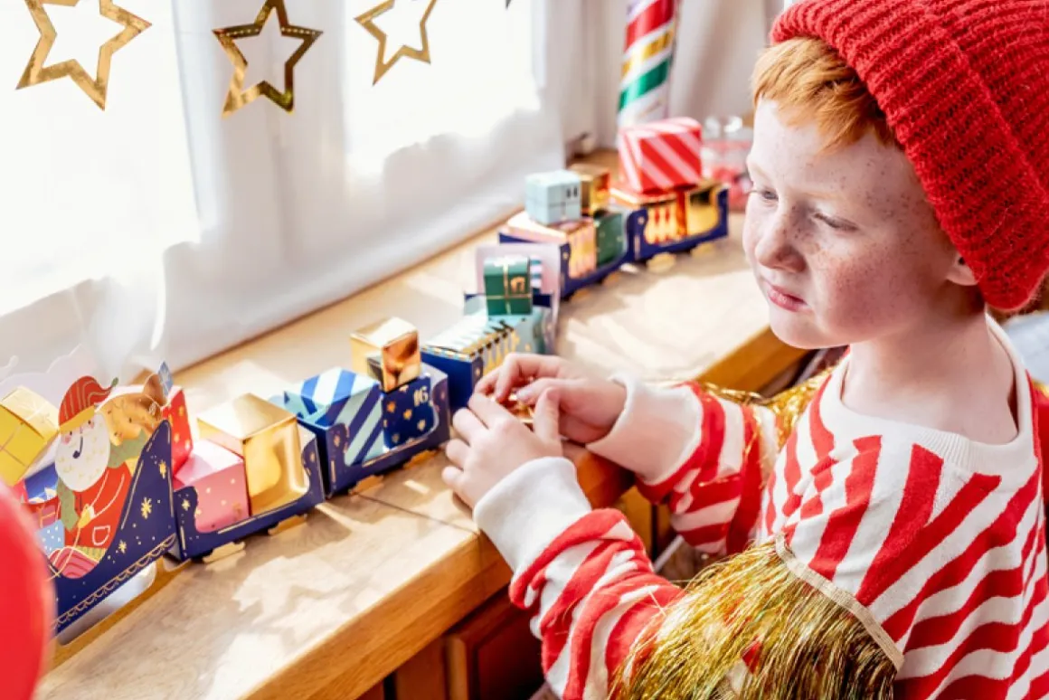 Adventskalender Julemandens Slæde
