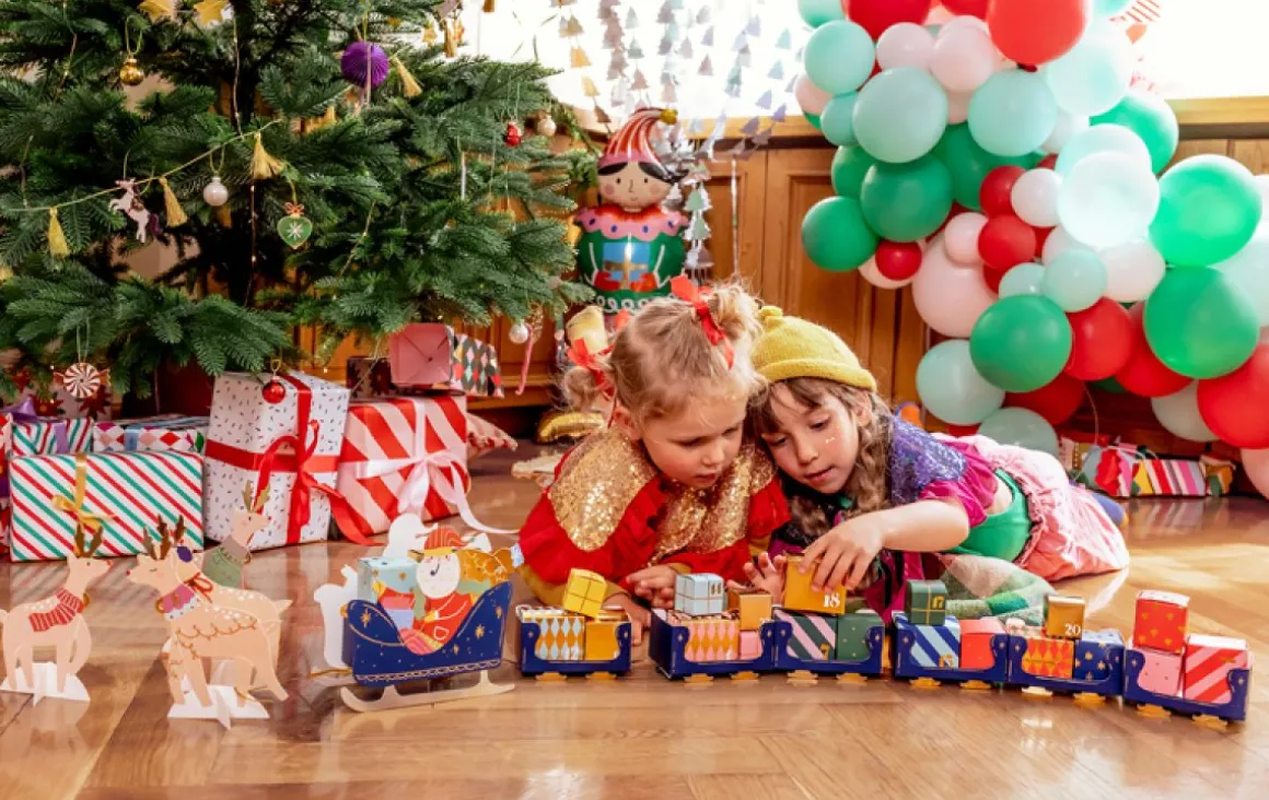 Adventskalender Julemandens Slæde