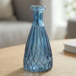 Alexandrine Glasvase Mini Blå