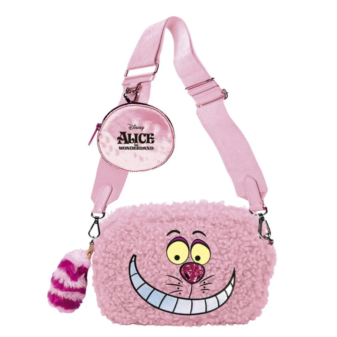 Alice in Wonderland® Skuldertaske Lyserød