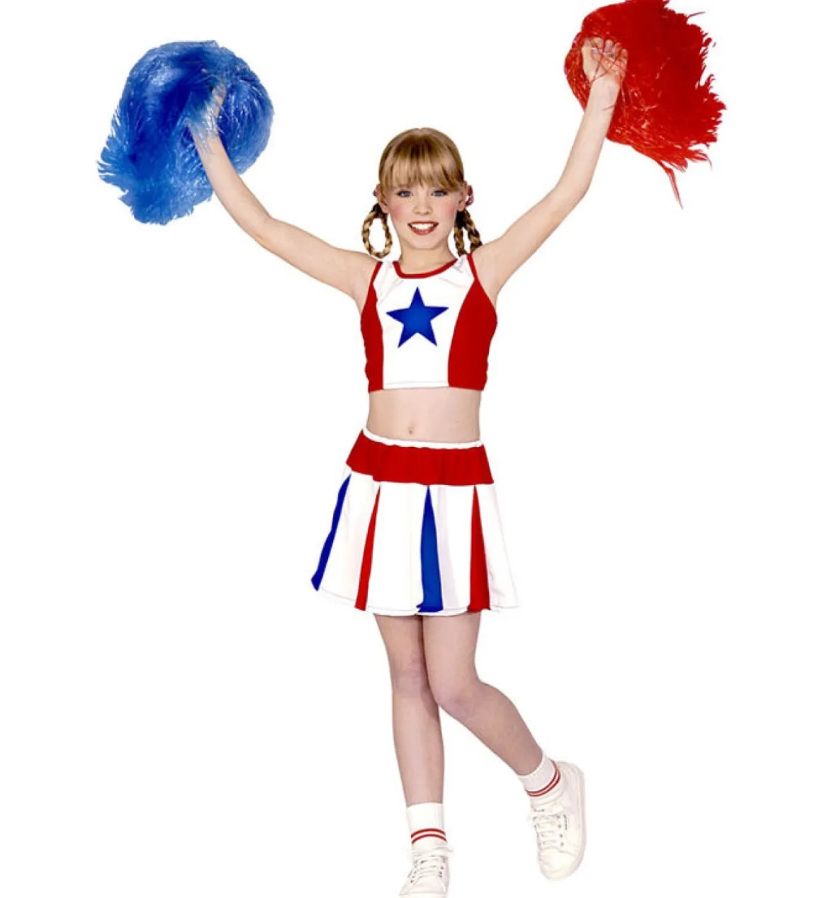 Amerikansk Cheerleader Børnekostume