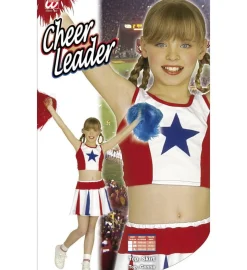 Amerikansk Cheerleader Børnekostume