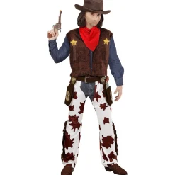 Amerikansk Cowboy Børnekostume