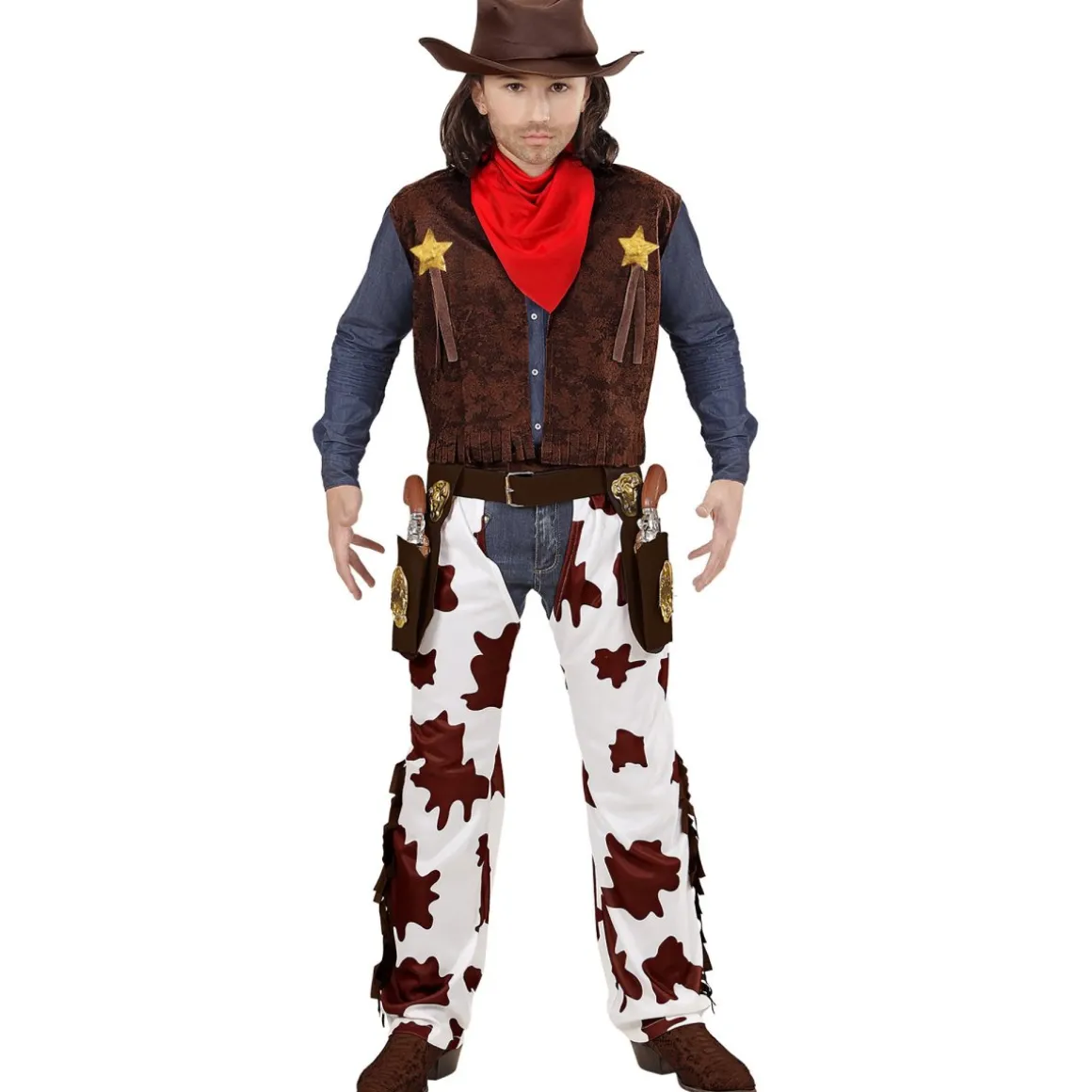 Amerikansk Cowboy Børnekostume