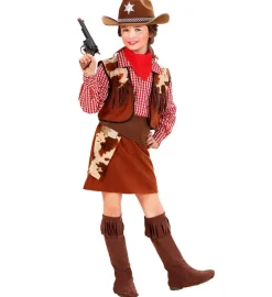 Amerikansk Cowgirl Børnekostume