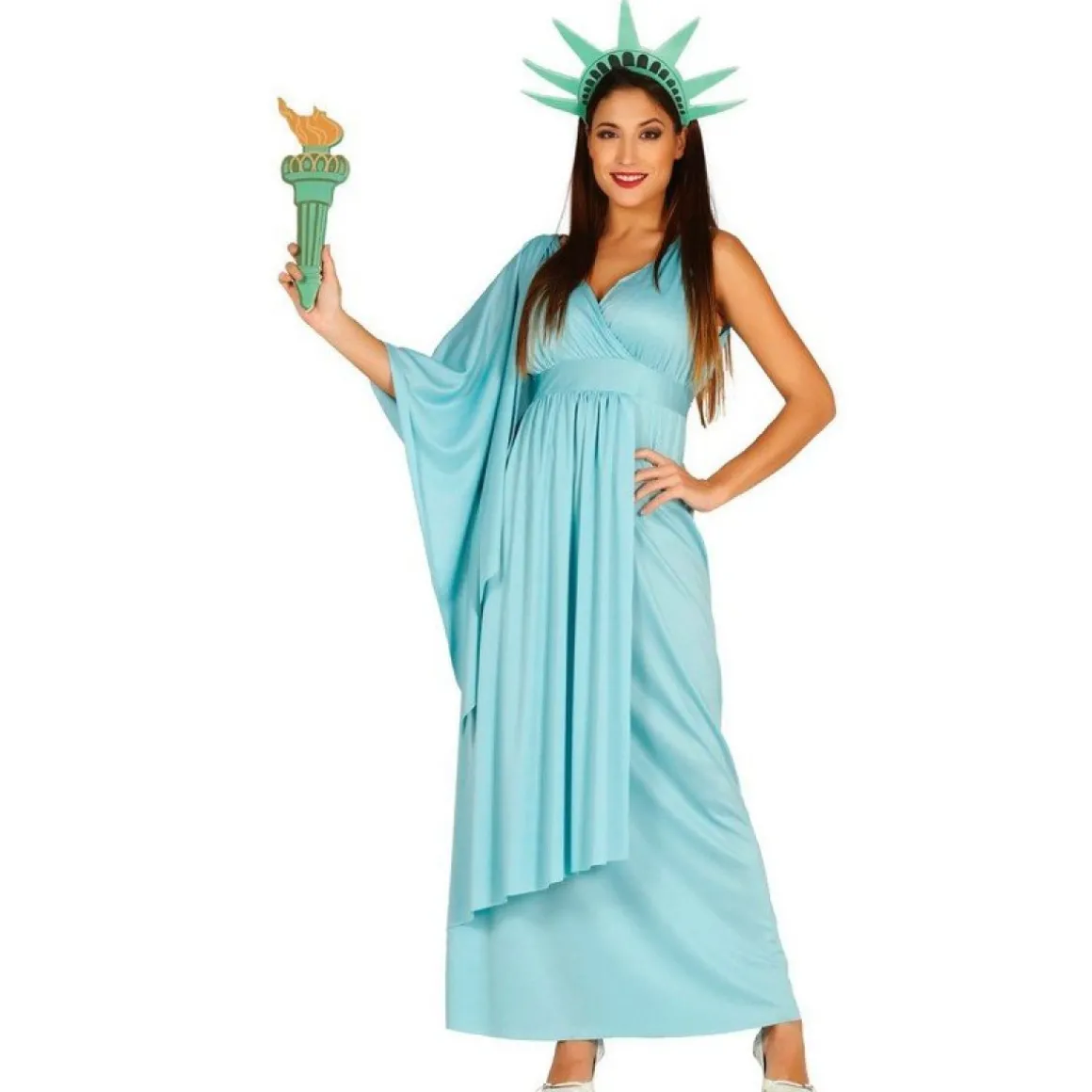 Amerikansk Frihedsgudinde Kostume