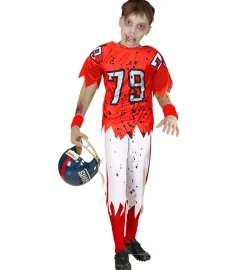 Amerikansk Zombiefodboldspiller Børnekostume