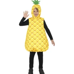 Ananas Børnekostume Gul