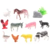 Animal World® Bondegårdsdyr Legefigurer Sæt 12 Dele