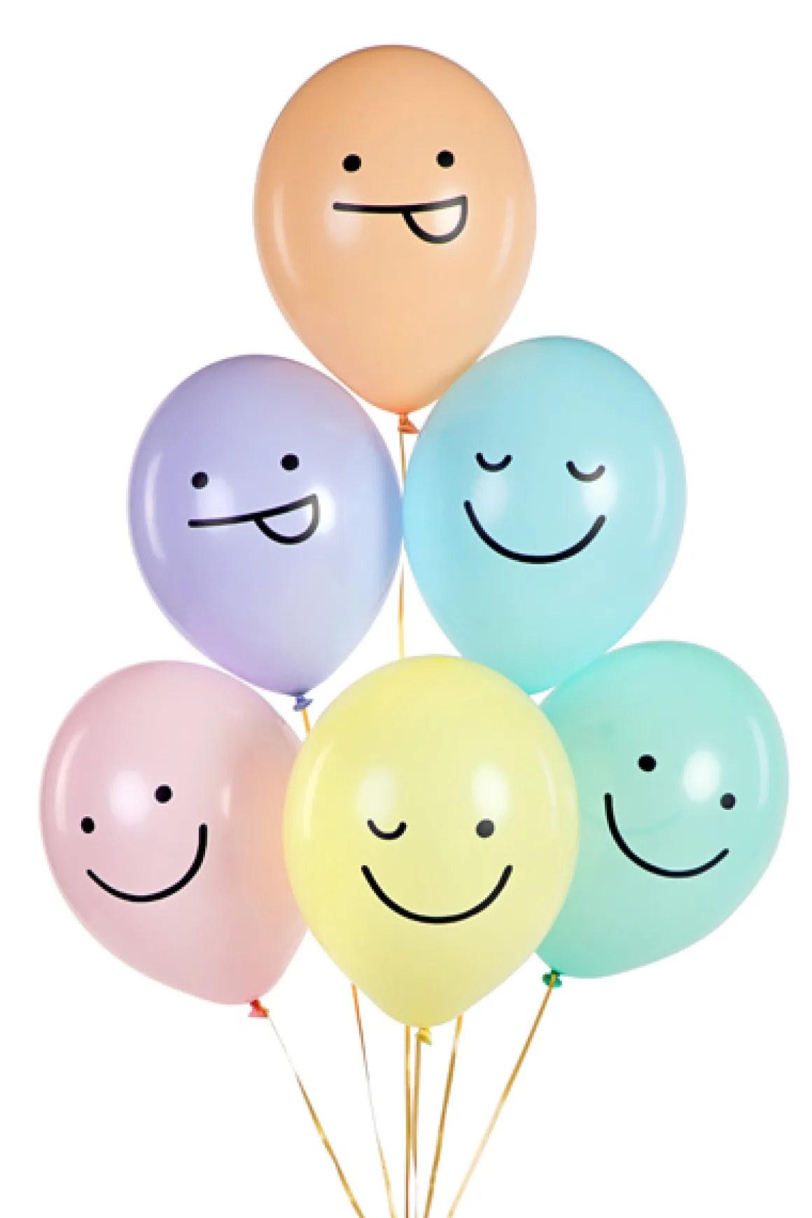 Ansigts Pastel Ballon Mix
