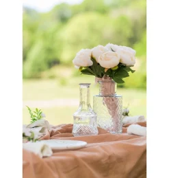 Antik Glasvase Transparent