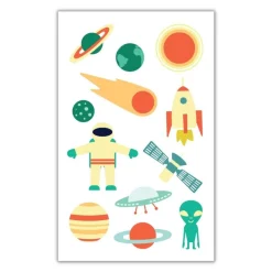 Astronaut Falske Tatoveringer