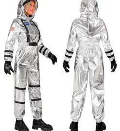 Astronaut Kostume Sølv