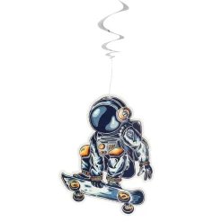Astronaut Skater Swirls