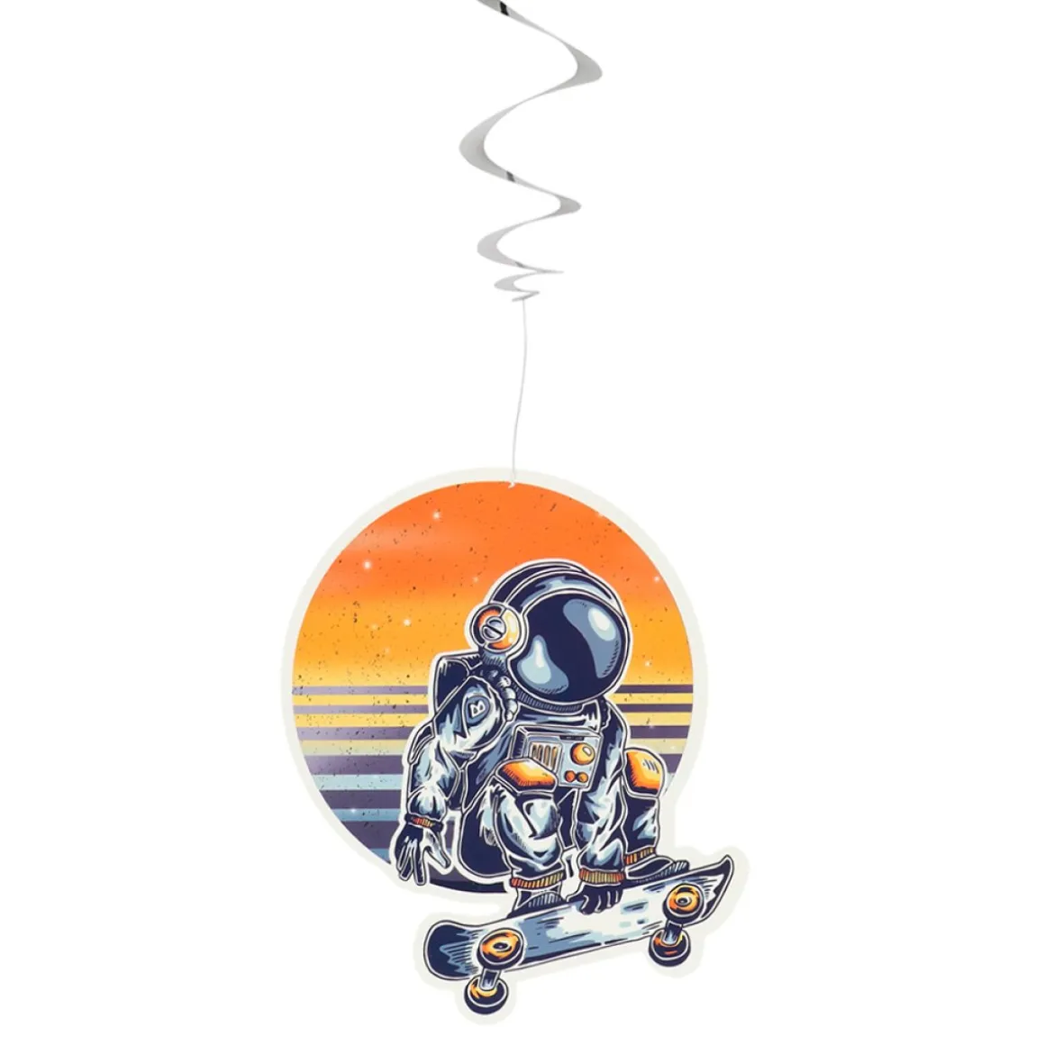 Astronaut Skater Swirls