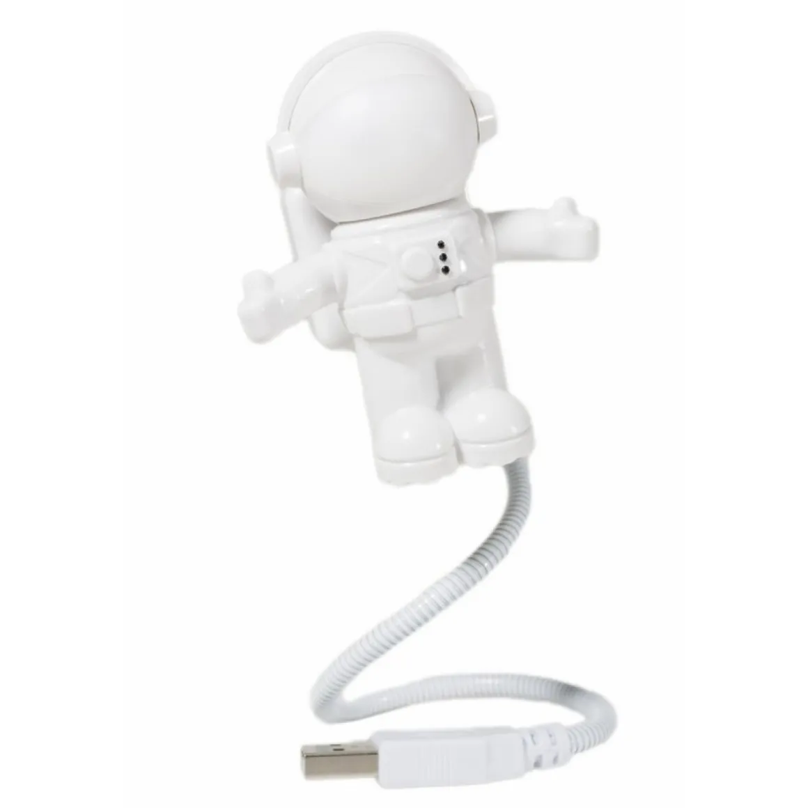 Astronaut USB Lampe Hvid