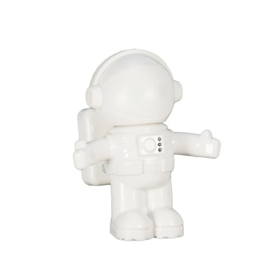 Astronaut USB Lampe Hvid