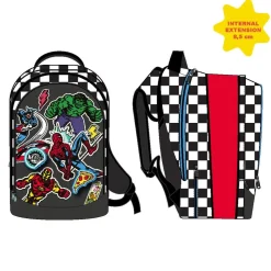 Avengers® Skoletaske Sort
