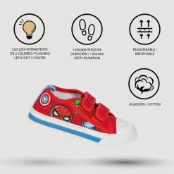 Avengers® Sneakers Med Lys Rød