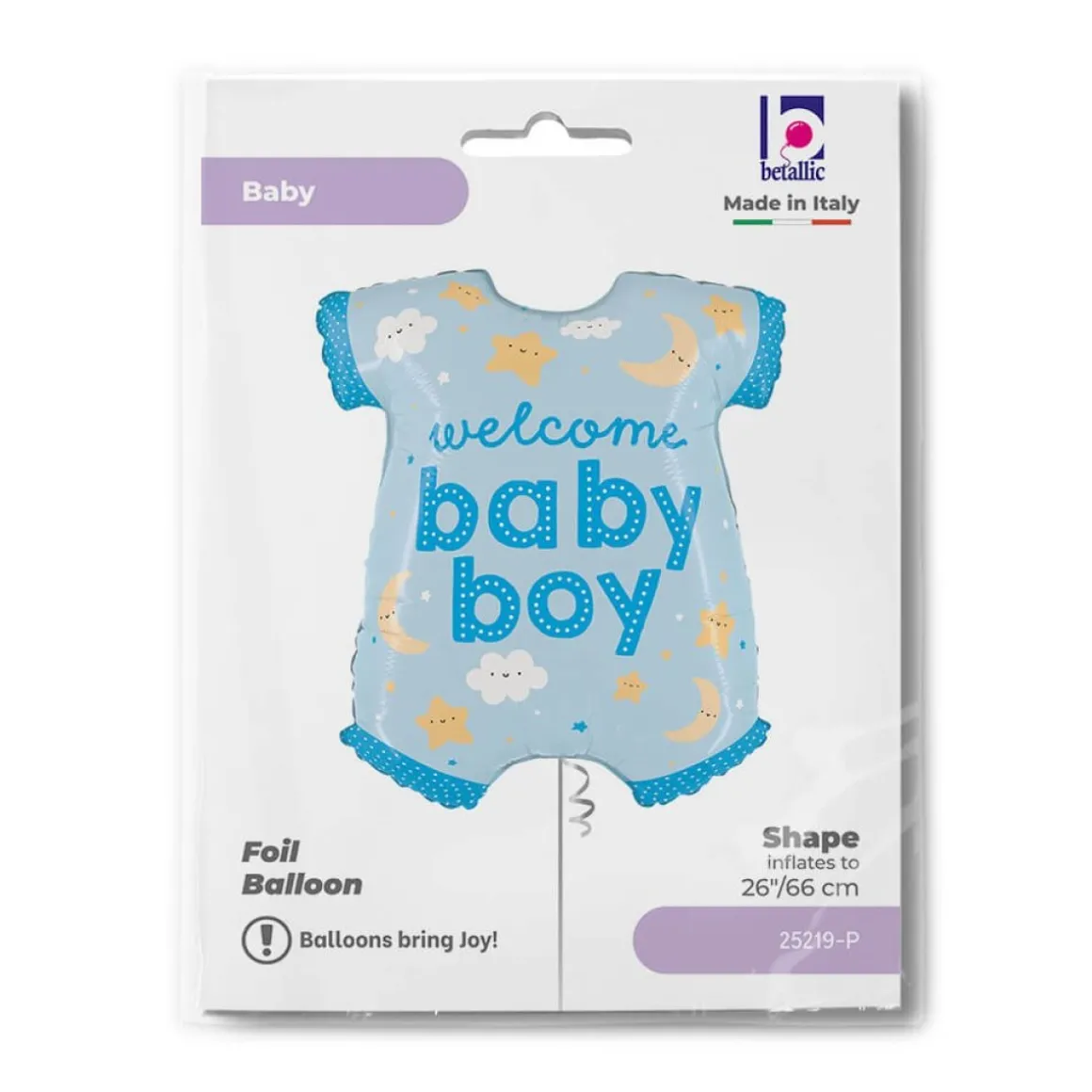 Baby Boy Body Folieballon