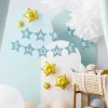 Babyshower Guirlande Lyseblå