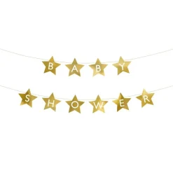 Babyshower Guirlande Guld
