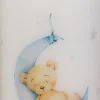 Bamse Bloklys Hvid/Lyseblå