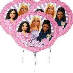 Barbie® Hjerte Folieballon Pink