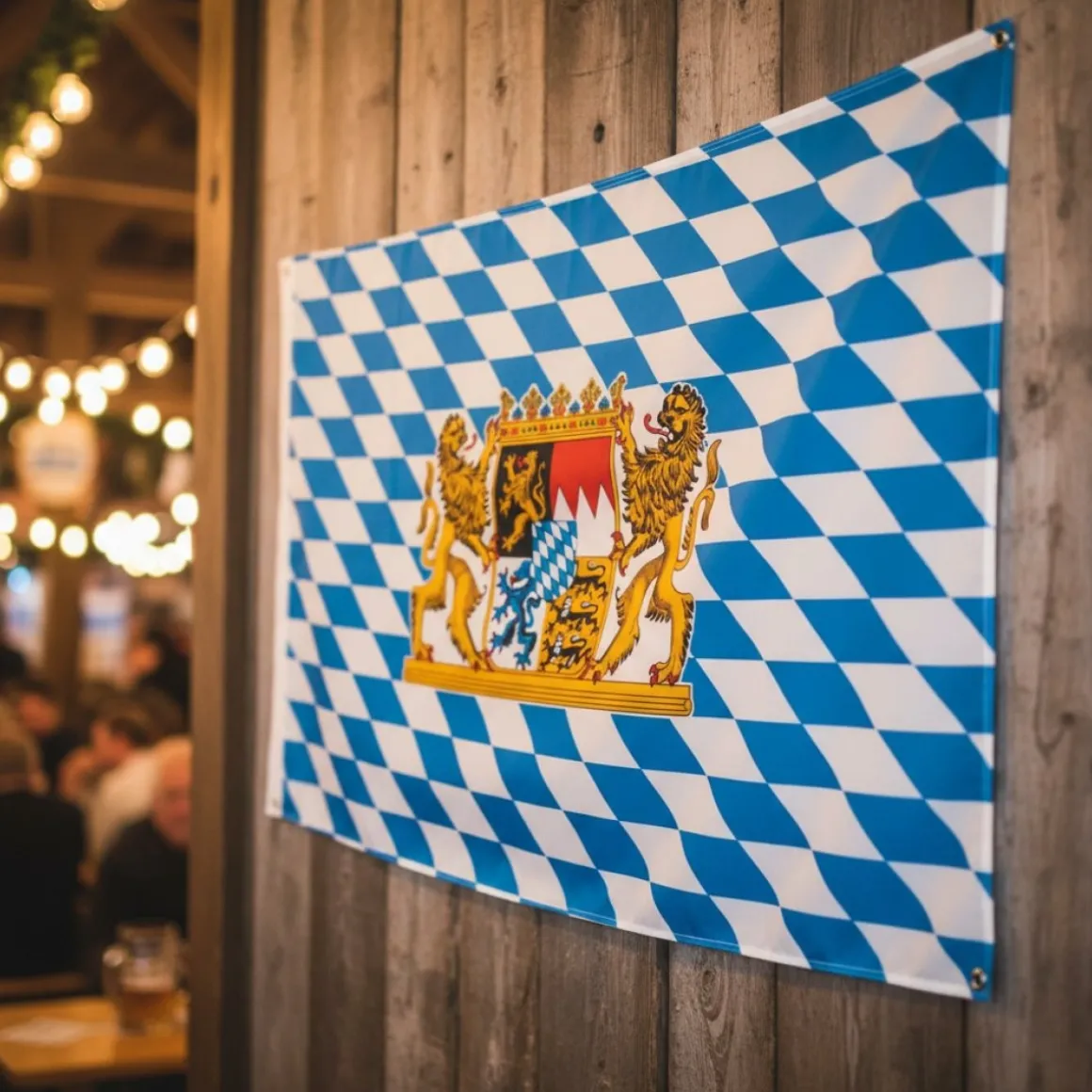Bayern Oktoberfest Flag
