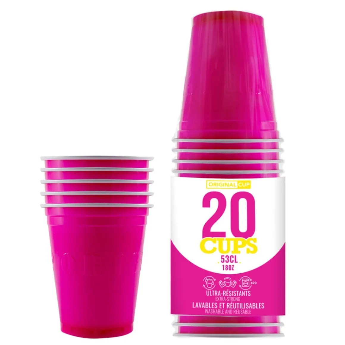Beer Pong Kopper Pink