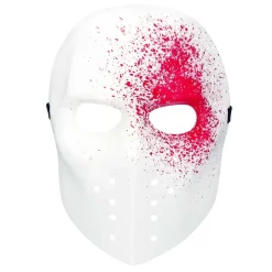 Blodig Killer Maske Hvid