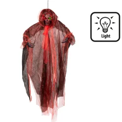 Blodrød Reaper Med Lys