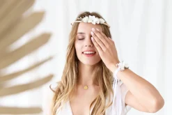 Blomster Corsage Hvid