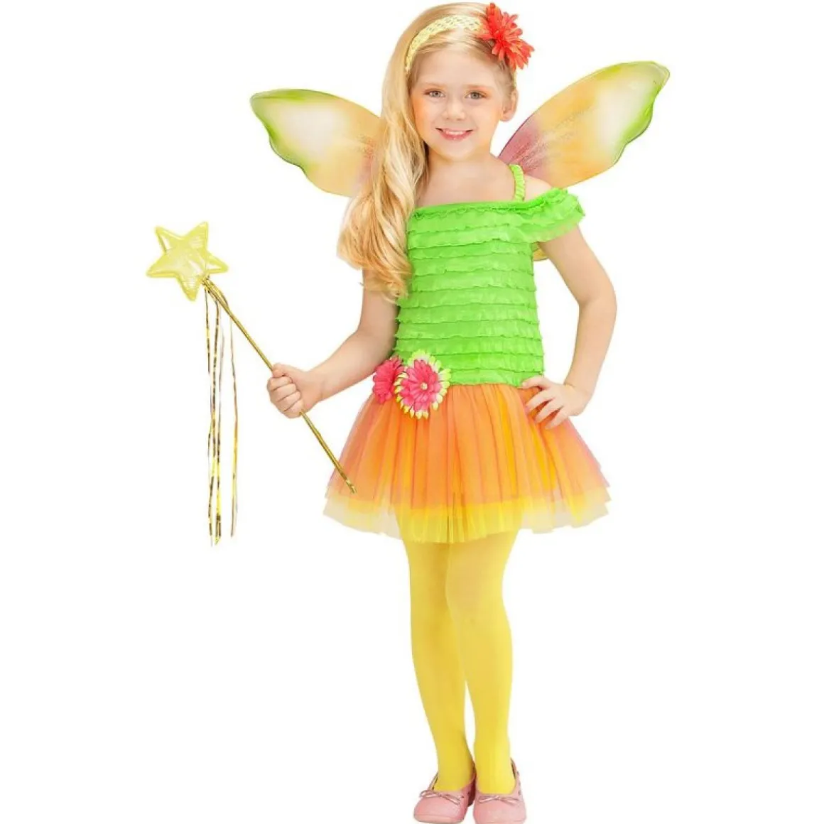 Blomster Fe Børnekostume