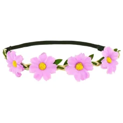 Blomstret Hårbånd Lyserød