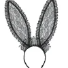 Blonde Bunny Ører Sort