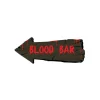 Blood Bar Vægskilt