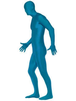 Blå Skinsuit Kostume