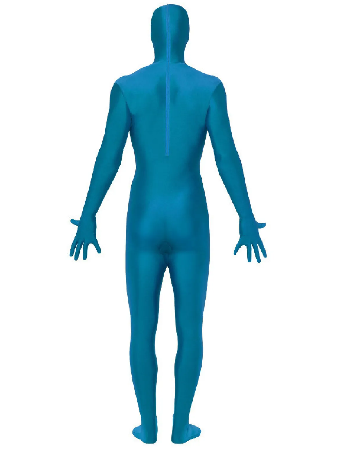Blå Skinsuit Kostume