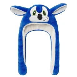 Blå Sonic Hat Med Lys