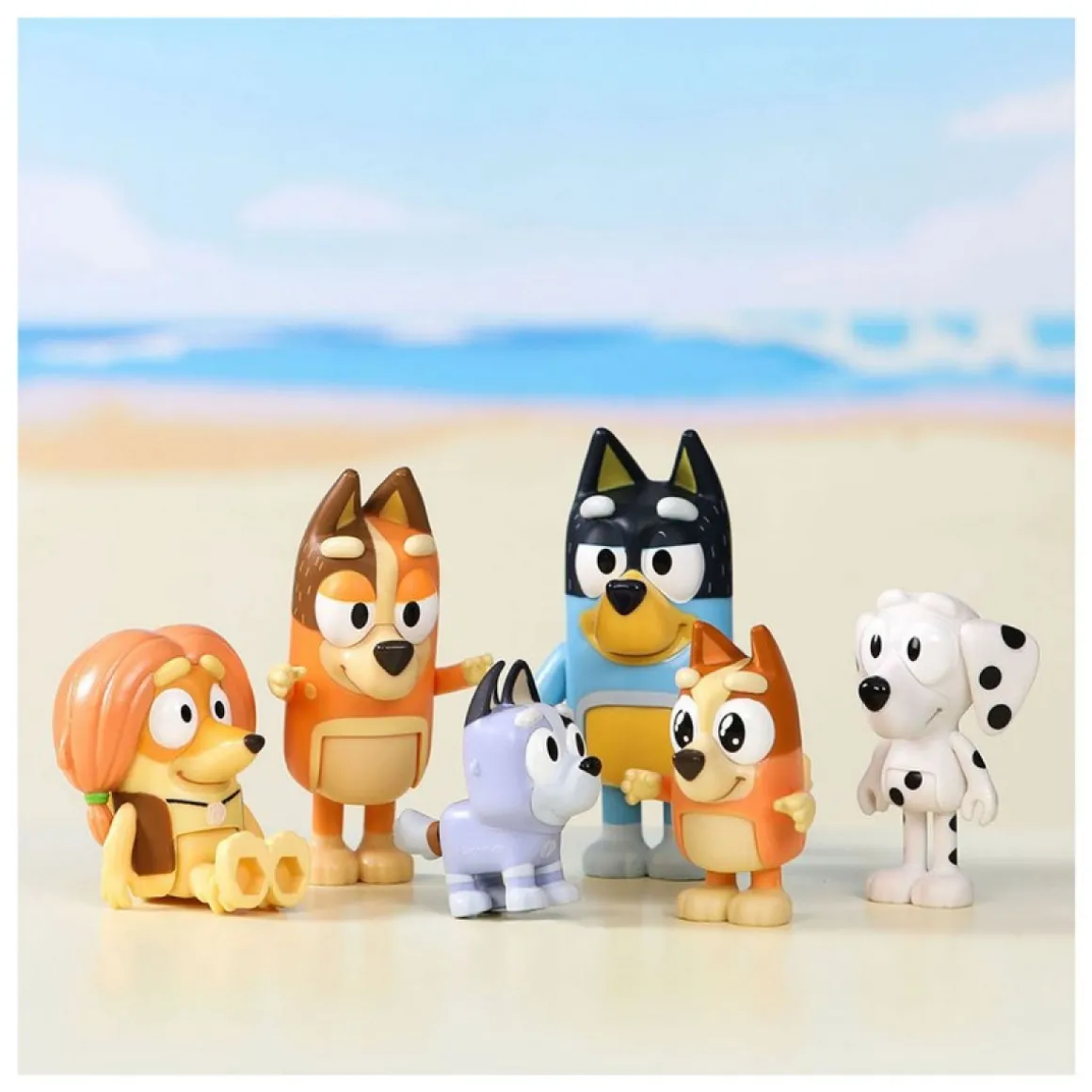 Bluey® Familie & Venner Legetøjsfigurer
