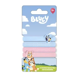 Bluey® Hårelastikker Blå/Lyserød