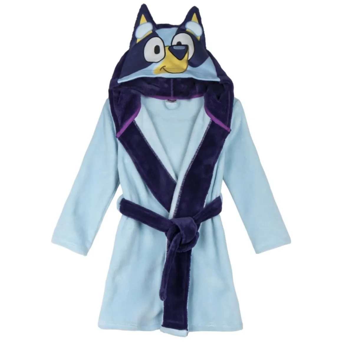 Bluey® 3D Morgenkåbe Lyseblå