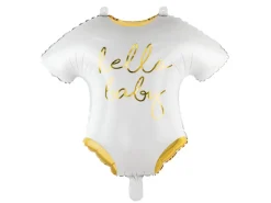 Bodystocking Hello Baby Folieballon