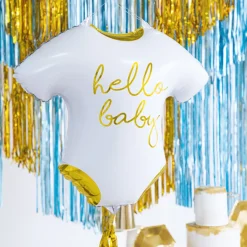 Bodystocking Hello Baby Folieballon