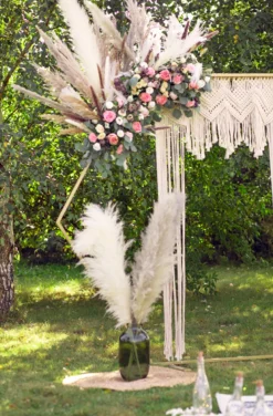 Boho Macrame Backdrop